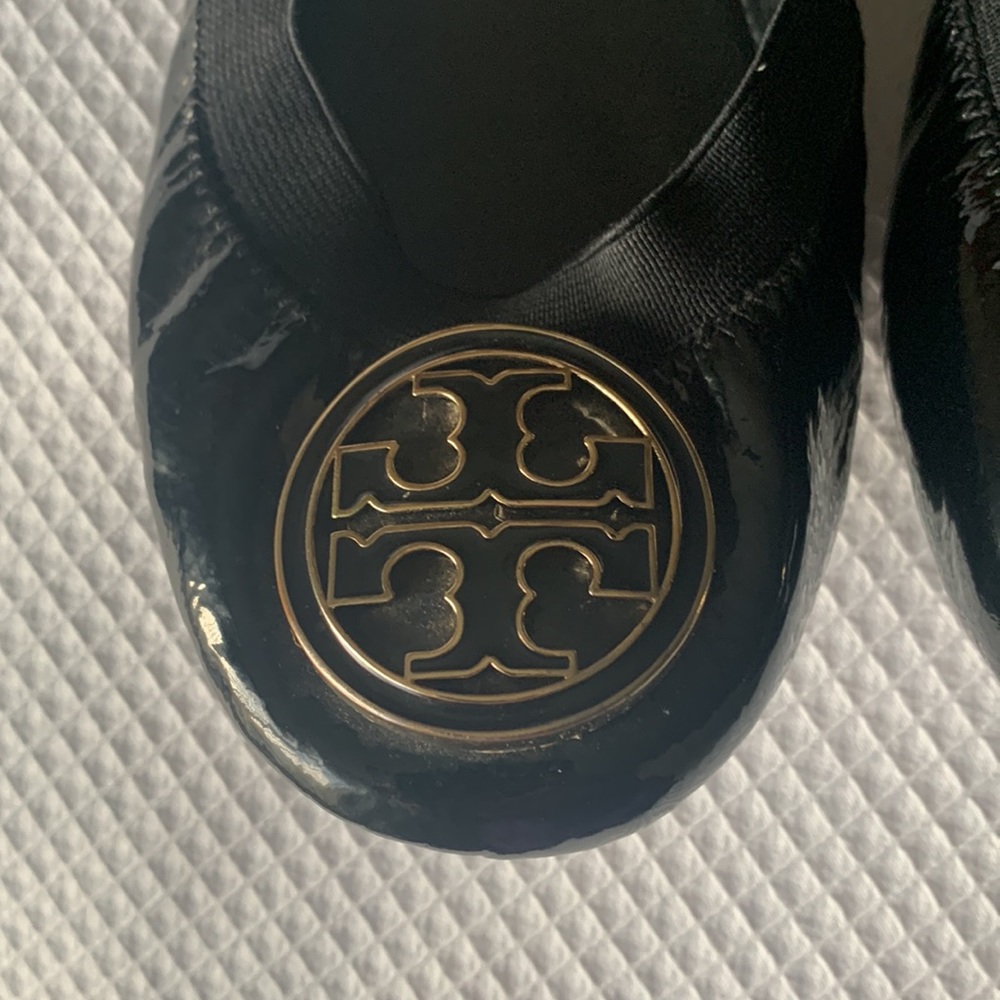 Tory Burch Black Ballet Flats - Picture 2 of 11